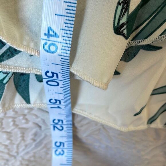 Milumia Women Button Up Floral Print Party Split Flowy Maxi Dress. Size Large. - Picture 14 of 14